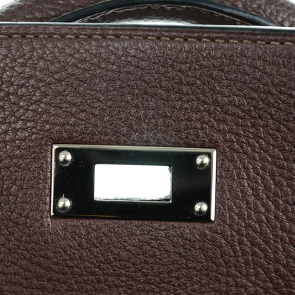 Hermes Togo Kelly Retourne 32 Chocolate 9 of 24