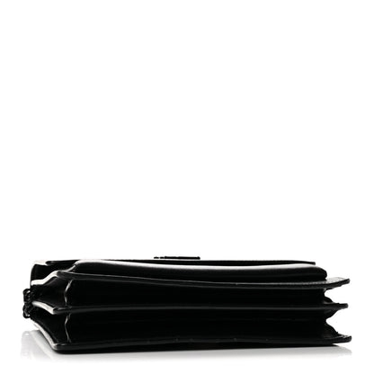 Saint Laurent Calfskin Medium Monogram Monochrome Sunset Black 4 of 13