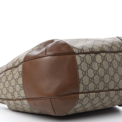 Gucci GG Supreme Monogram Margaux Calfskin Medium Nice Hobo Beige Ebony Acero 11 of 14