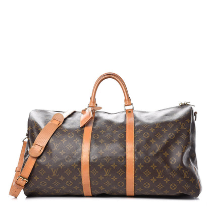 Louis Vuitton Monogram Keepall Bandouliere 55 1 of 16