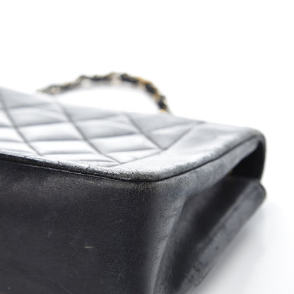 Chanel Lambskin Quilted Small Single Flap Black 16 of 21