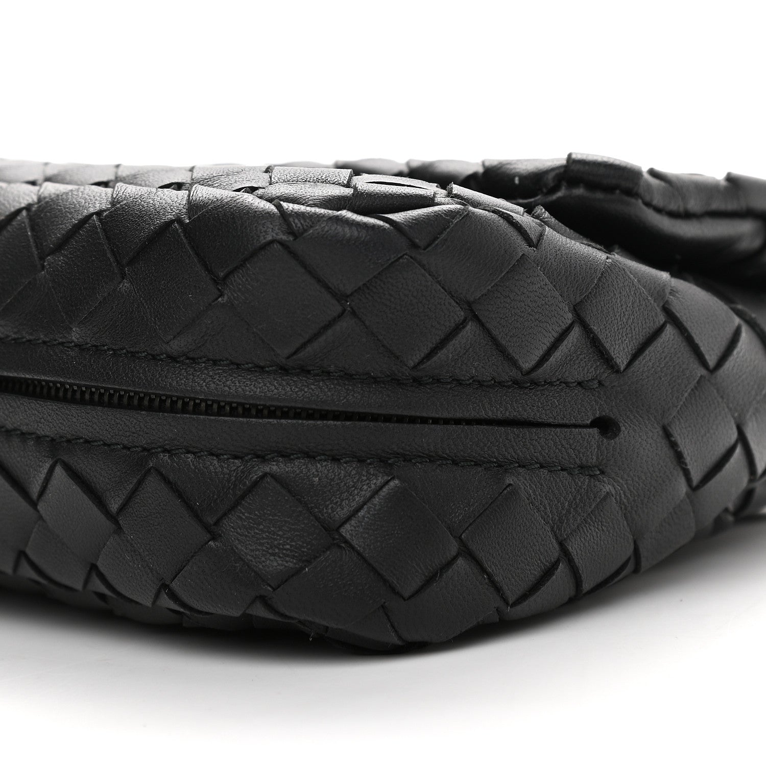 Bottega Veneta Nappa Intrecciato Mini Chain Messenger Black 8 of 8