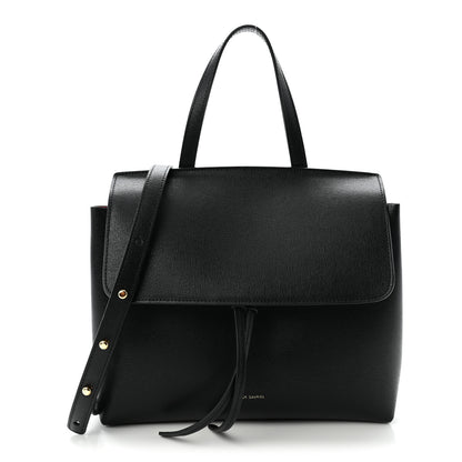 Mansur Gavriel Saffiano Mini Lady Bag Black Flamma 1 of 10