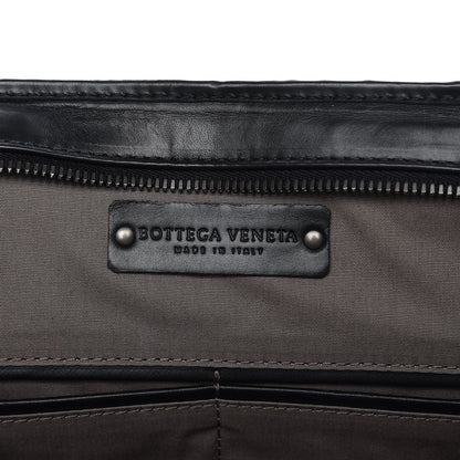 Bottega Veneta Calfskin Intrecciato Briefcase Nero Black 6 of 9