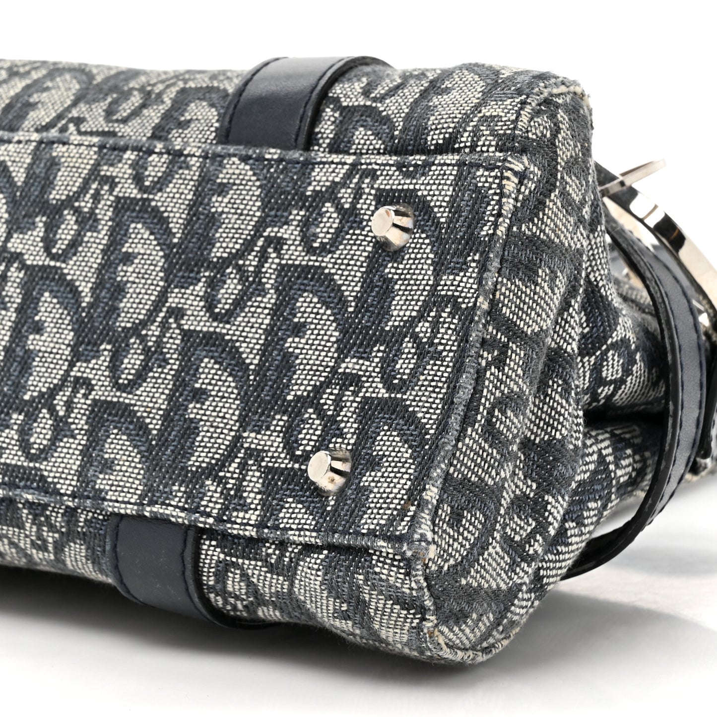 Monogram Charms Shoulder Bag Blue