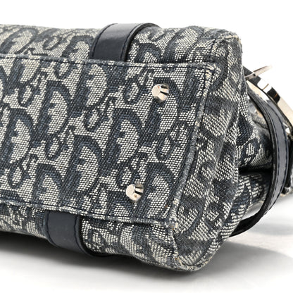 Christian Dior Monogram Charms Shoulder Bag Blue 9 of 17