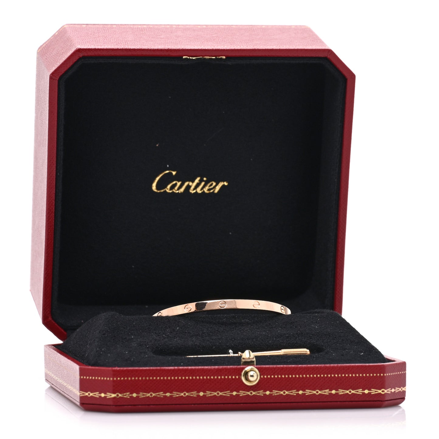 18K Pink Gold Small LOVE Bracelet 15