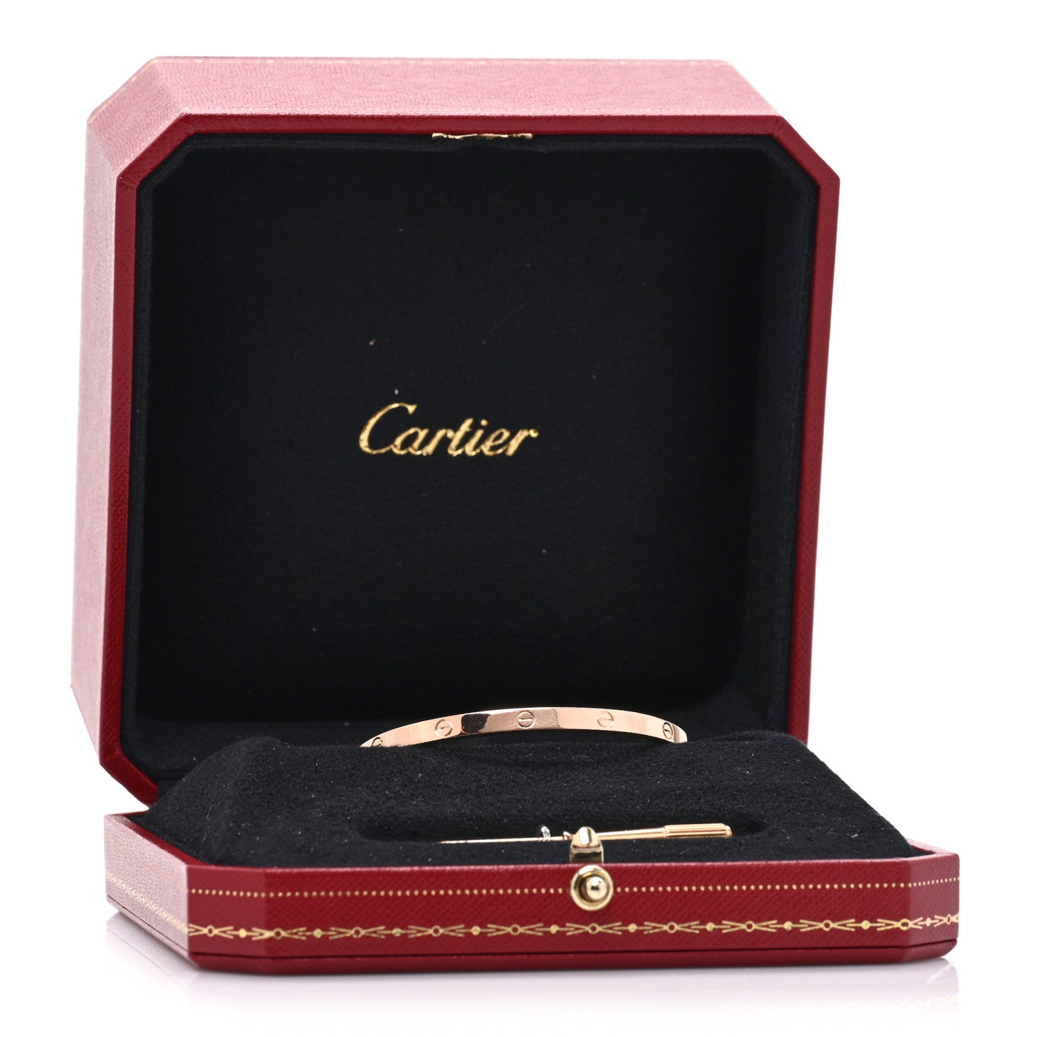 Cartier 18K Pink Gold Small LOVE Bracelet 15 7 of 7