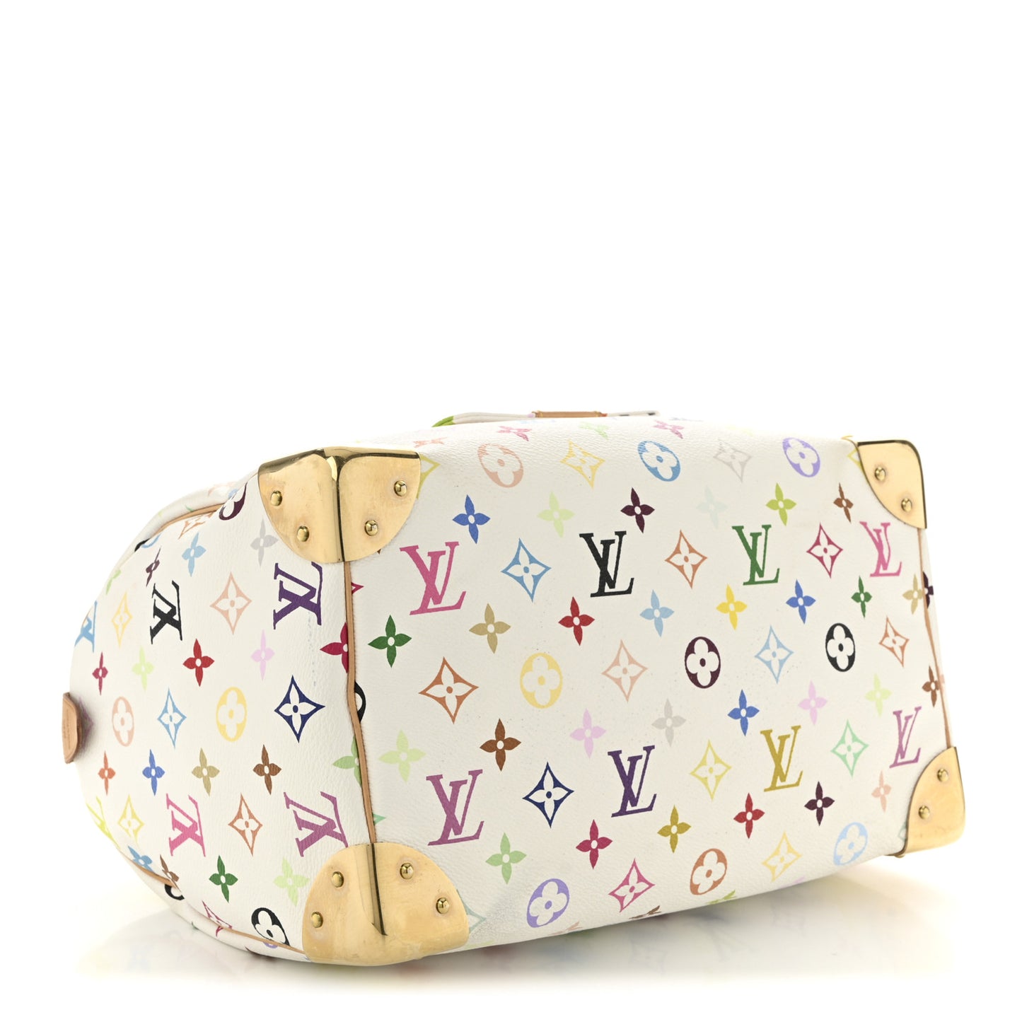 Monogram Multicolor Speedy 30 White