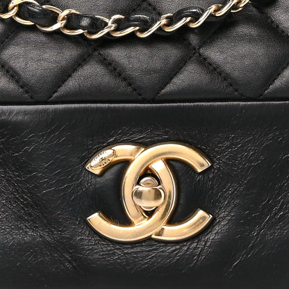 Chanel Calfskin Quilted Jumbo Soft Elegance Flap Black 9 of 11