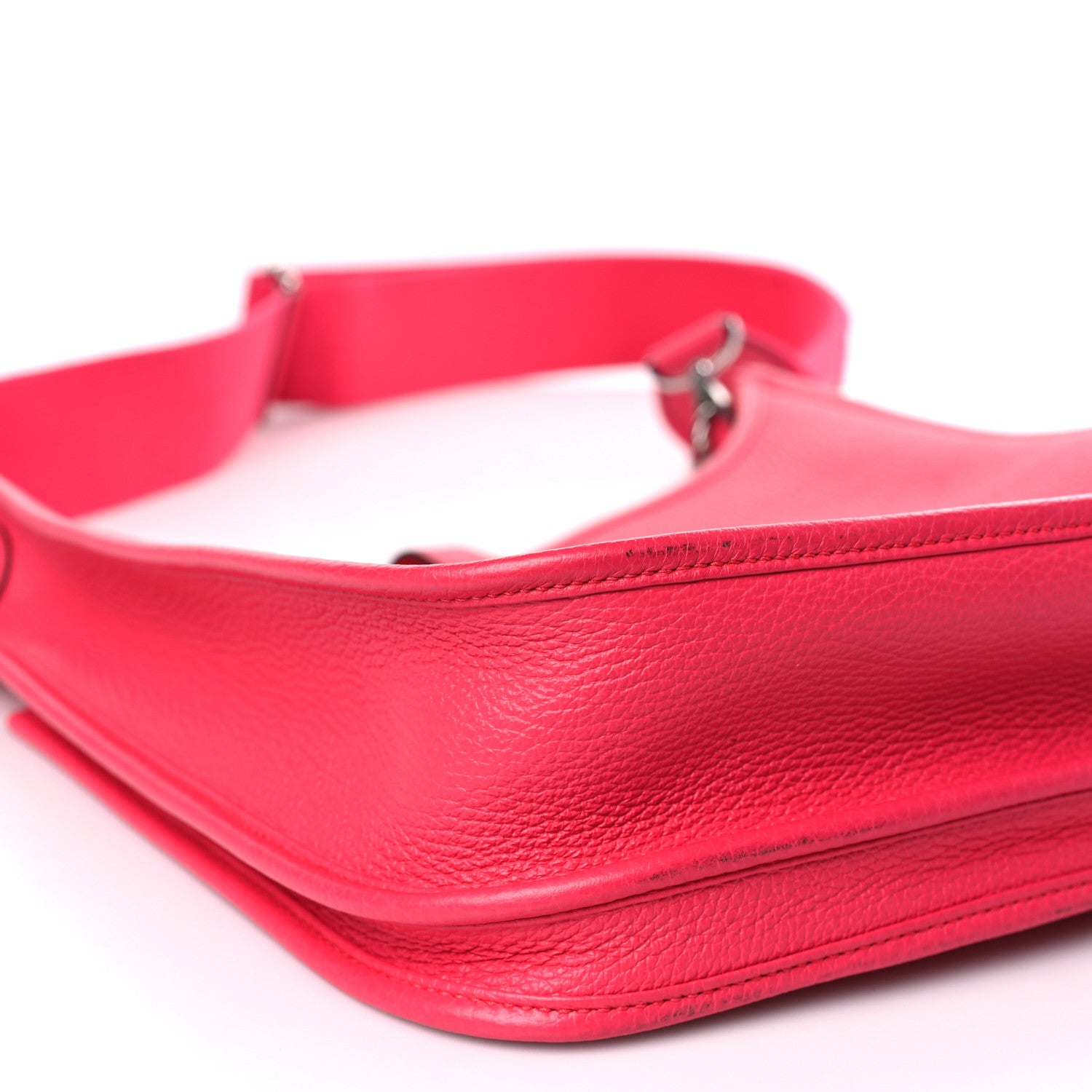 Hermes Taurillon Clemence Evelyne III PM Rose Extreme 8 of 11