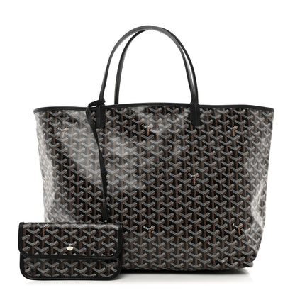 Goyard Goyardine Saint Louis GM Black 1 of 9