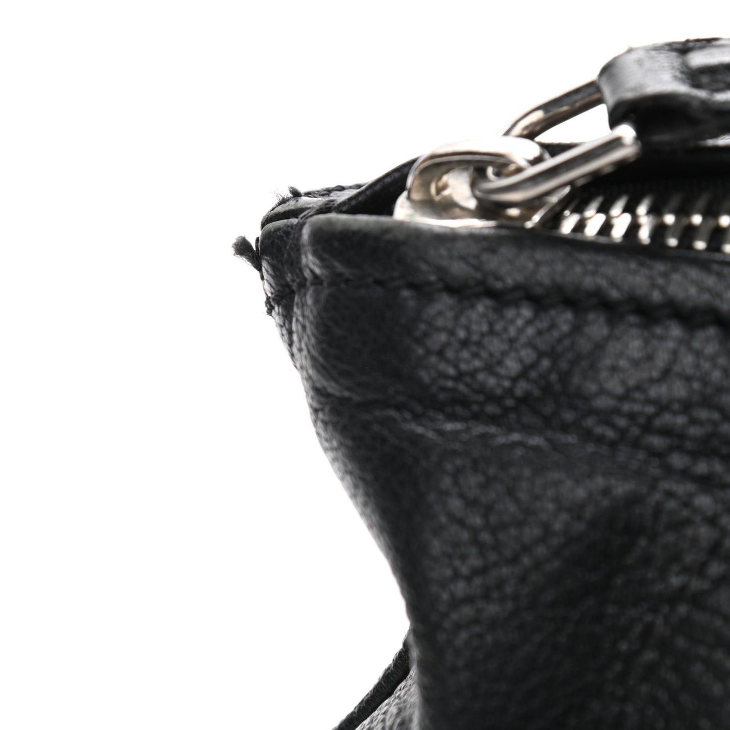 Sugar Goatskin Small Pandora Black