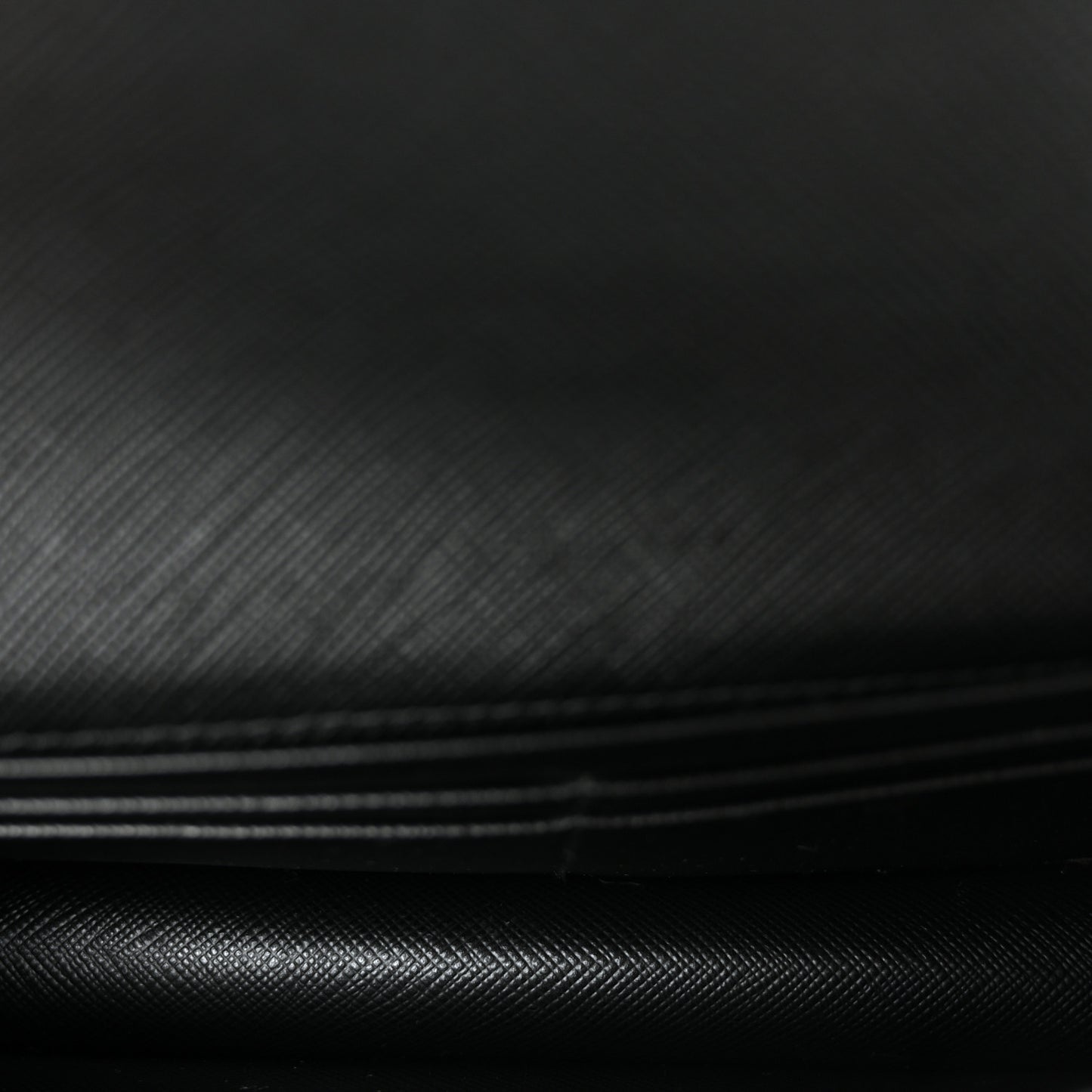 Saffiano Cahier Mini Bag Black