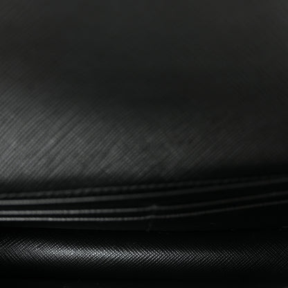 Prada Saffiano Cahier Mini Bag Black 5 of 9