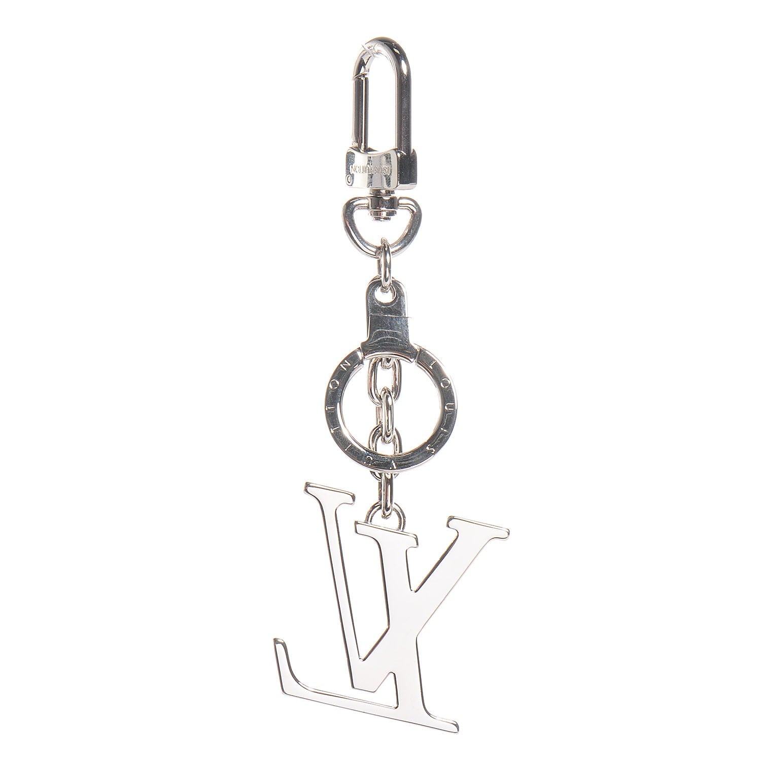 Louis Vuitton LV Initials Key Holder Silver 3 of 5