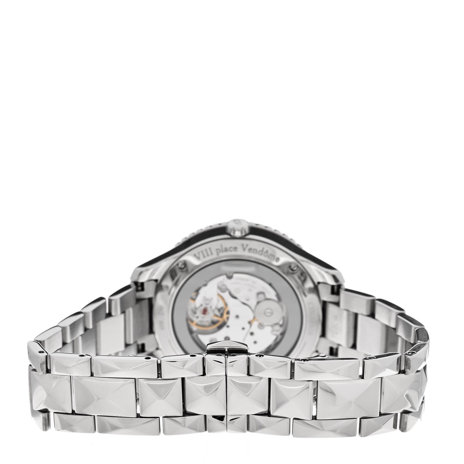 Christian Dior Stainless Steel Diamond Bezel Mother of Pearl 36mm Dior VIII Grand Bal Plisse Soleil Automatic Watch 3 of 5