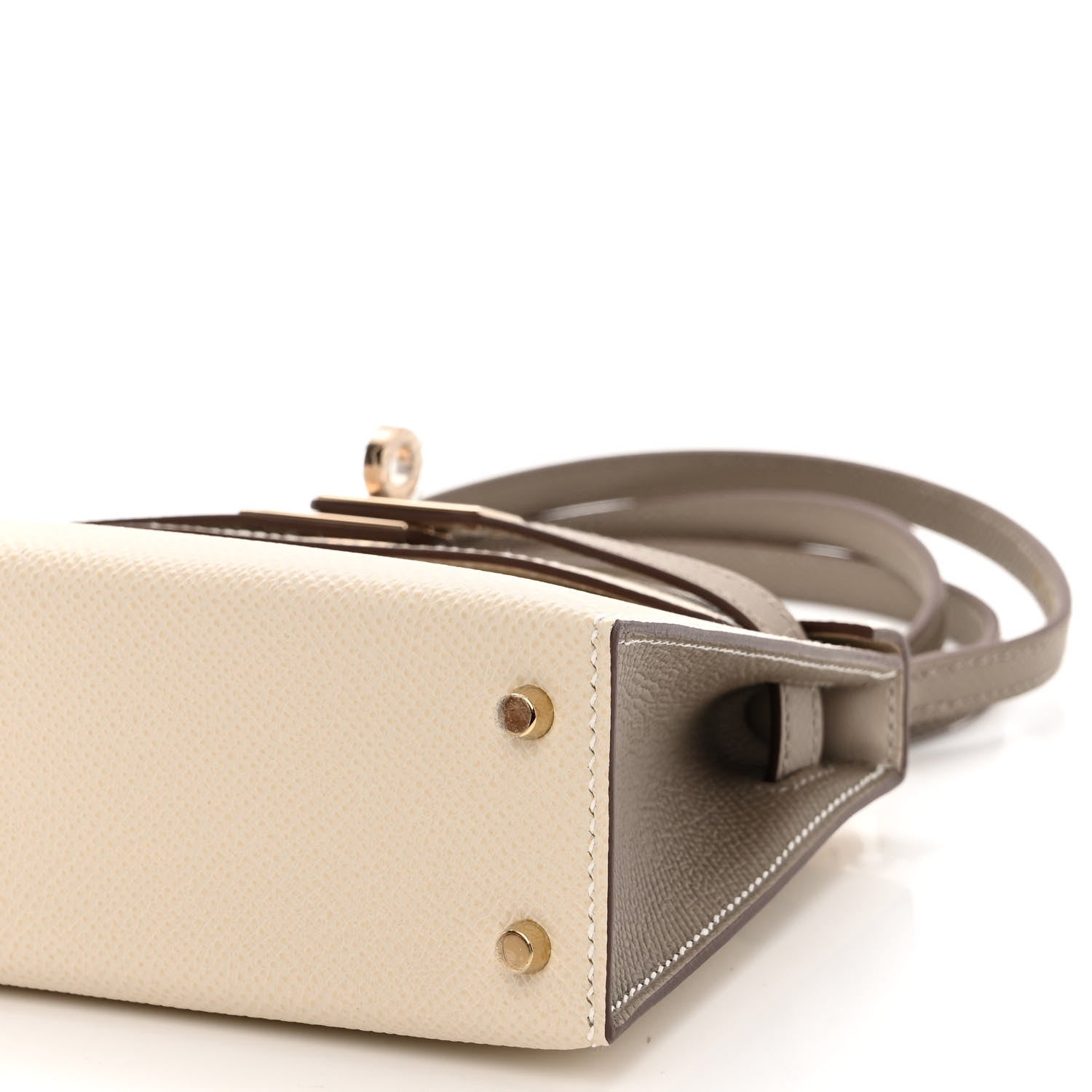 Hermes Epsom Mini Horseshoe Kelly Sellier 20 Craie Gris Asphalte 10 of 11