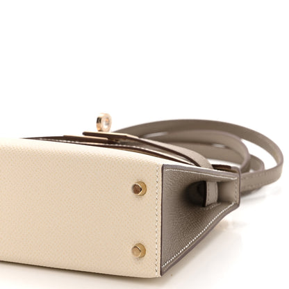 Hermes Epsom Mini Horseshoe Kelly Sellier 20 Craie Gris Asphalte 10 of 11