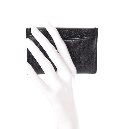 Chanel Caviar Quilted Card Holder Black 2 of 10