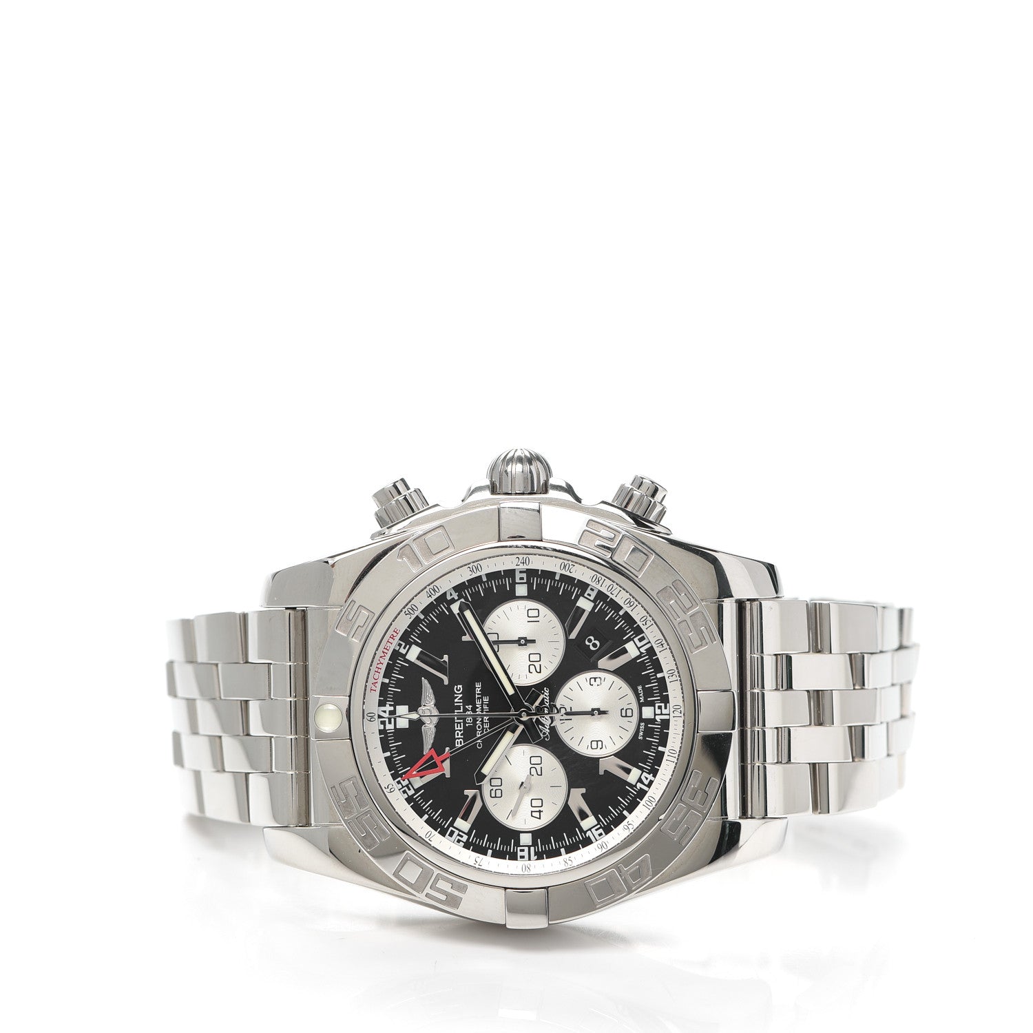 Breitling Stainless Steel 46mm Chronomat GMT Automatic Watch Black AB0410 2 of 5