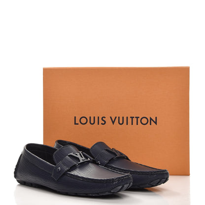 Louis Vuitton Epi Monte Carlo Moccasin Loafers 12 Indigo 11 of 11