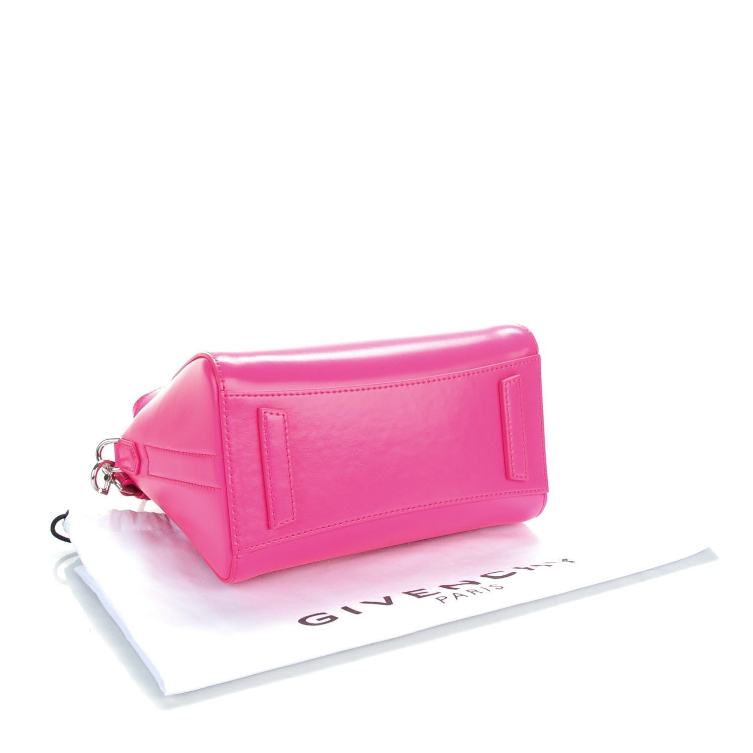 Givenchy Shiny Lord Calfskin Mini Antigona Shocking Pink 4 of 7