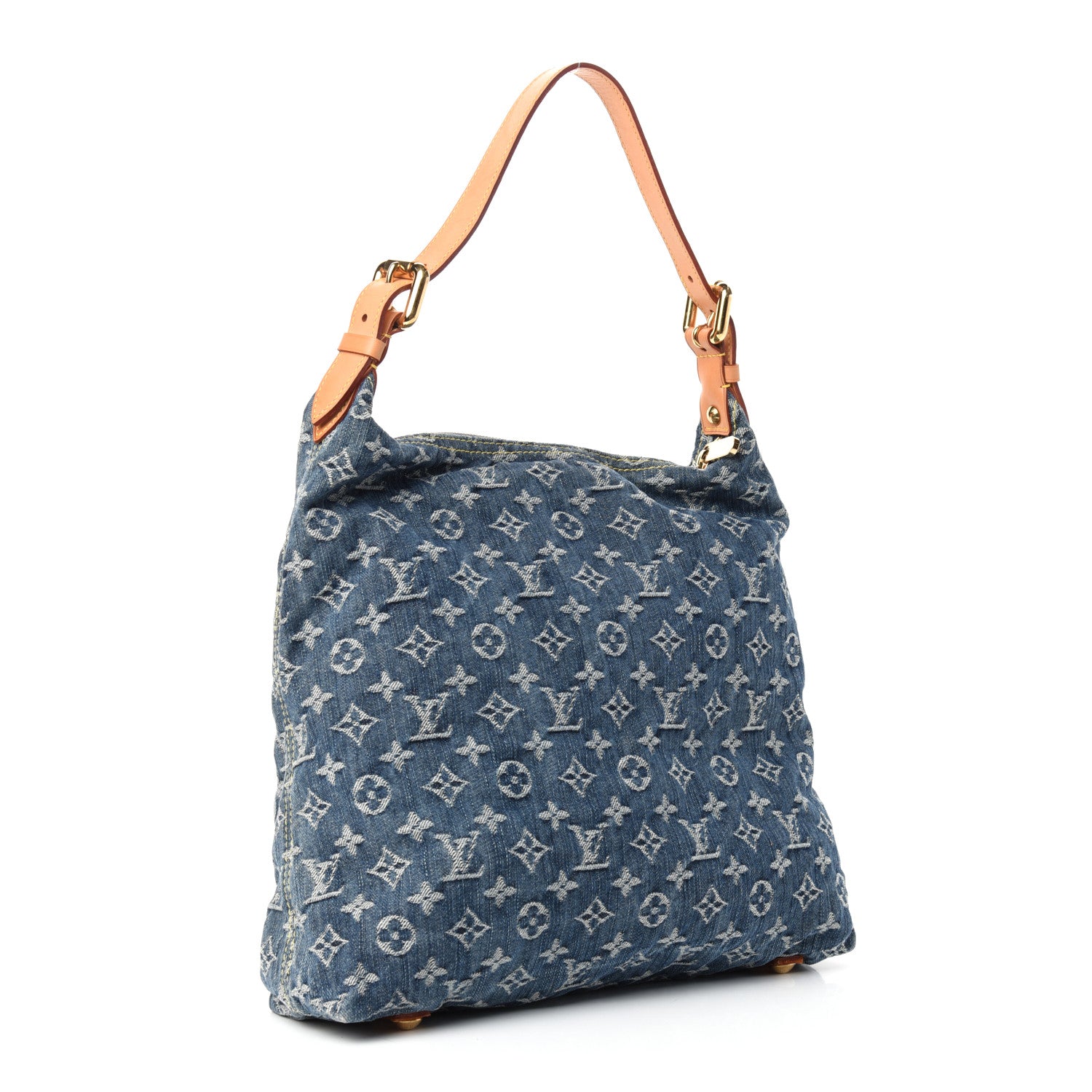 Louis Vuitton Denim Baggy GM Blue 3 of 10
