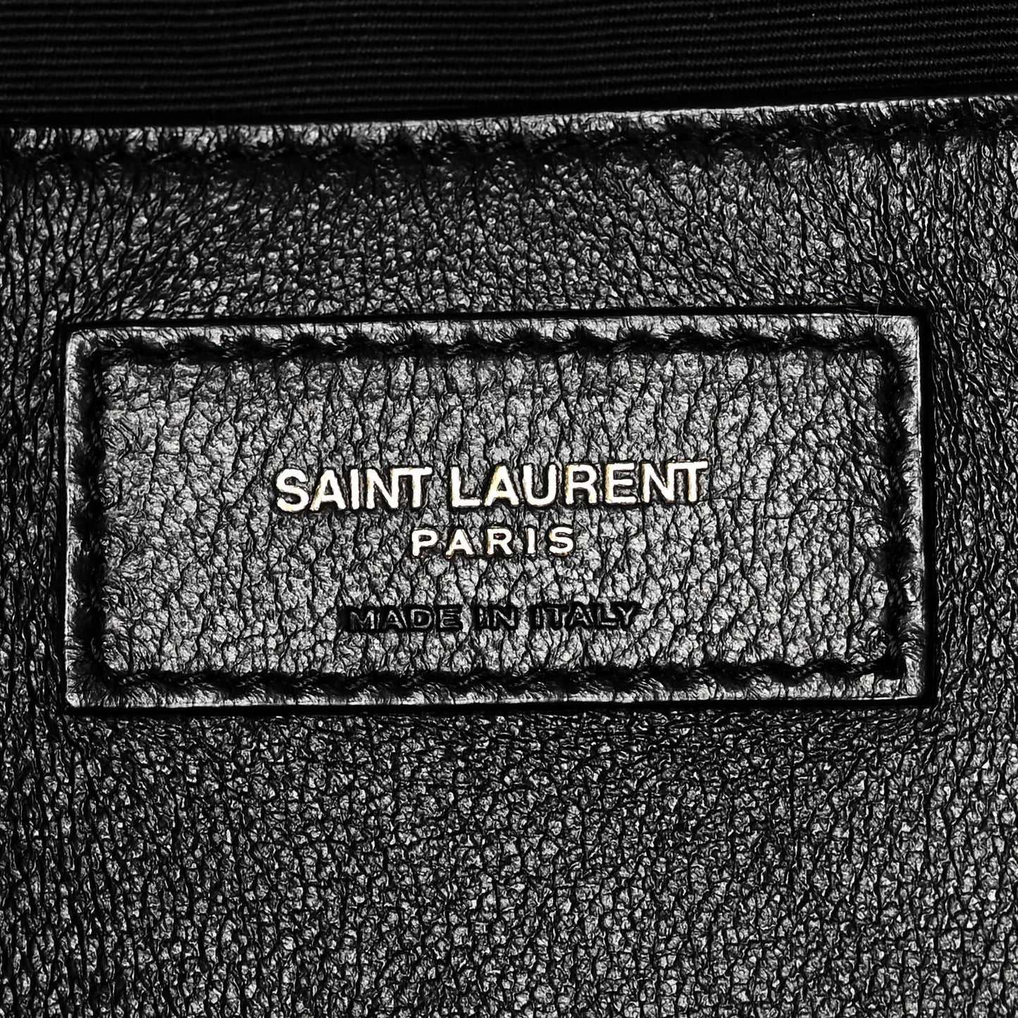 Lambskin Matelasse Monogram Large Jamie 4.3 Black