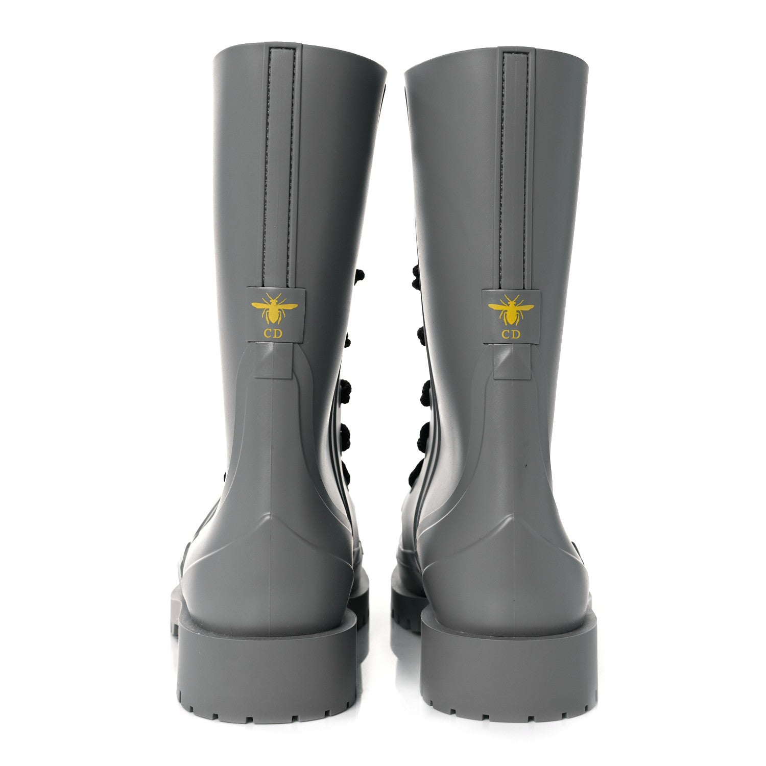Christian Dior Rubber Diorcamp Low Boots 40 Grey 5 of 8
