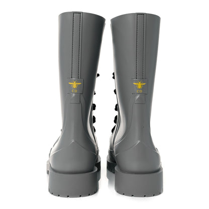 Christian Dior Rubber Diorcamp Low Boots 40 Grey 5 of 8