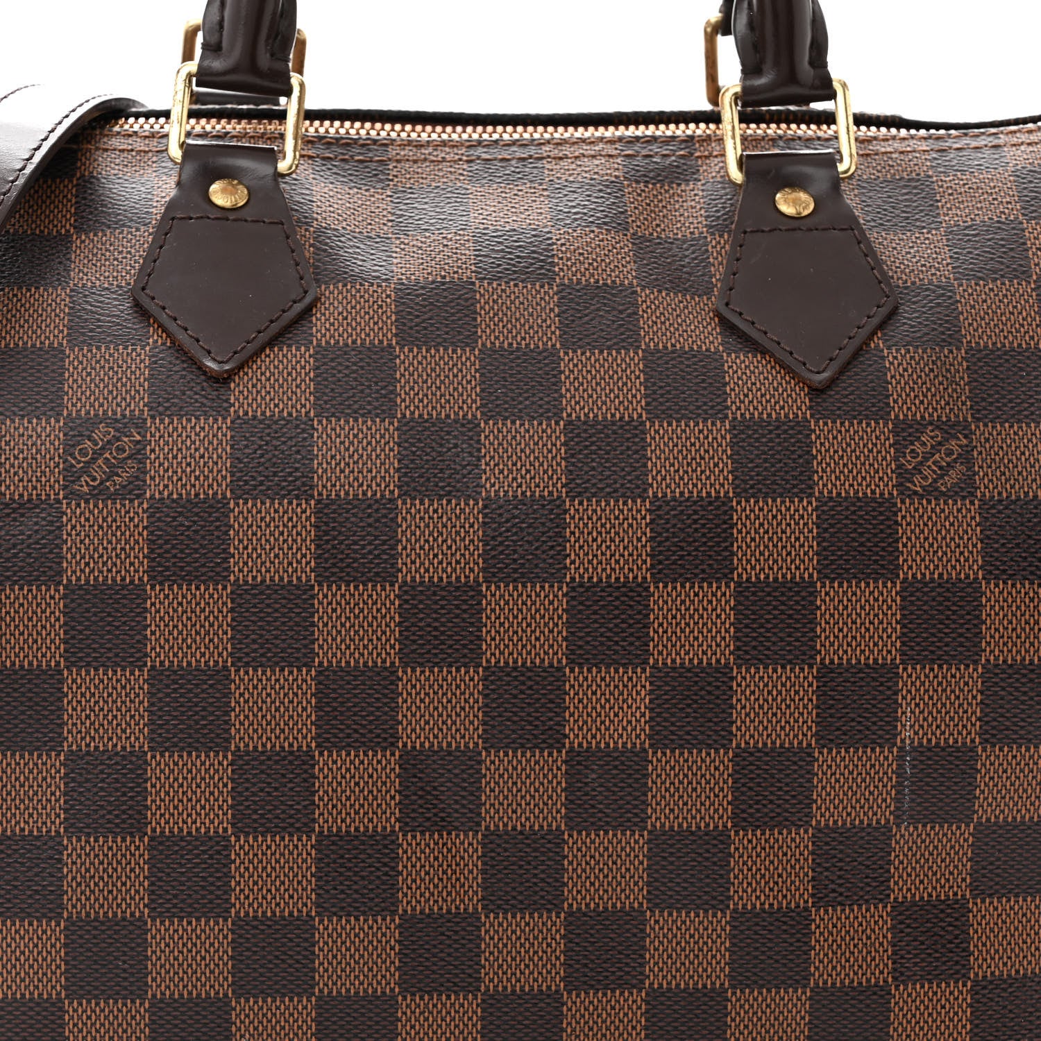 Louis Vuitton Damier Ebene Speedy Bandouliere 30 8 of 12
