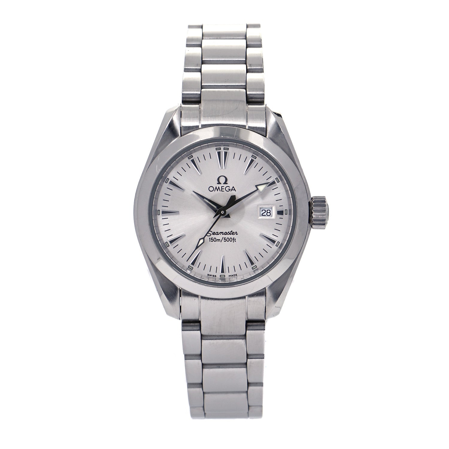 Omega Stainless Steel 29mm Seamaster Aqua Terra Quartz Watch 2577.30 1 of 6