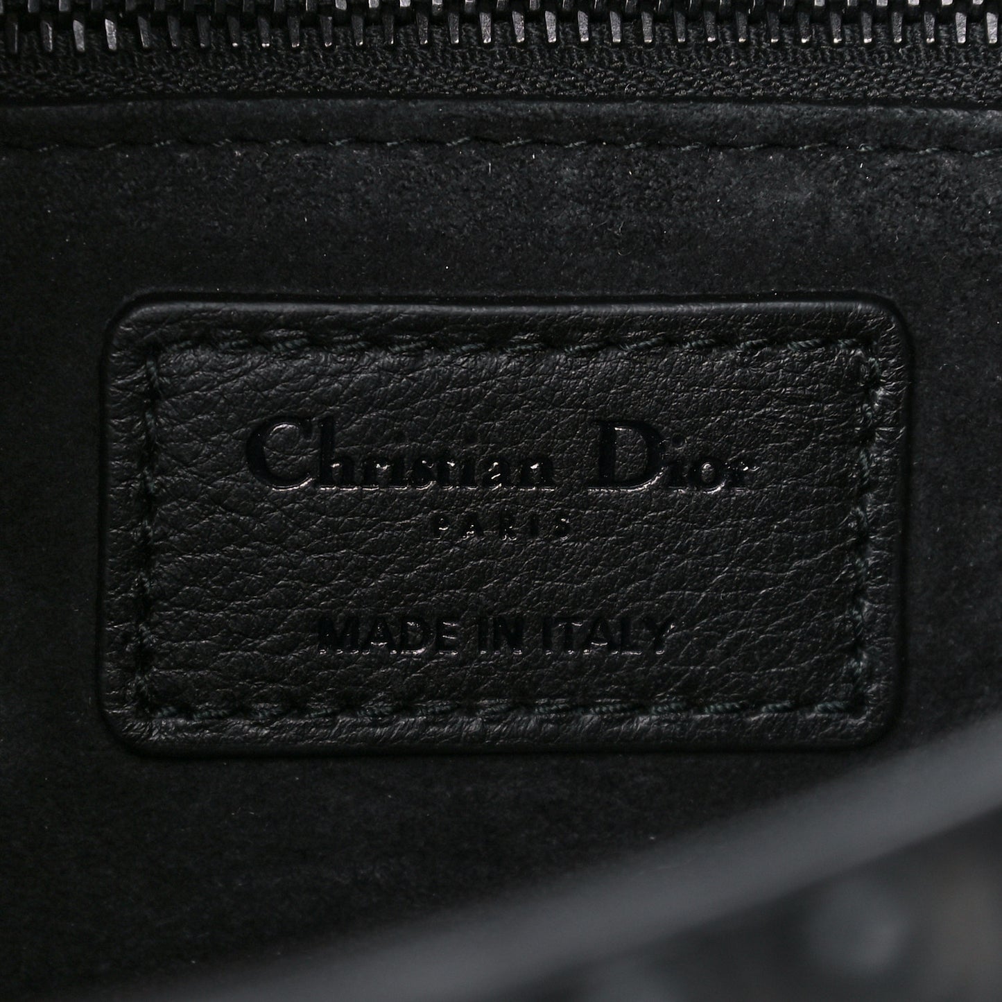 Lambskin Studded Matte Cannage Medium Lady Dior So Black
