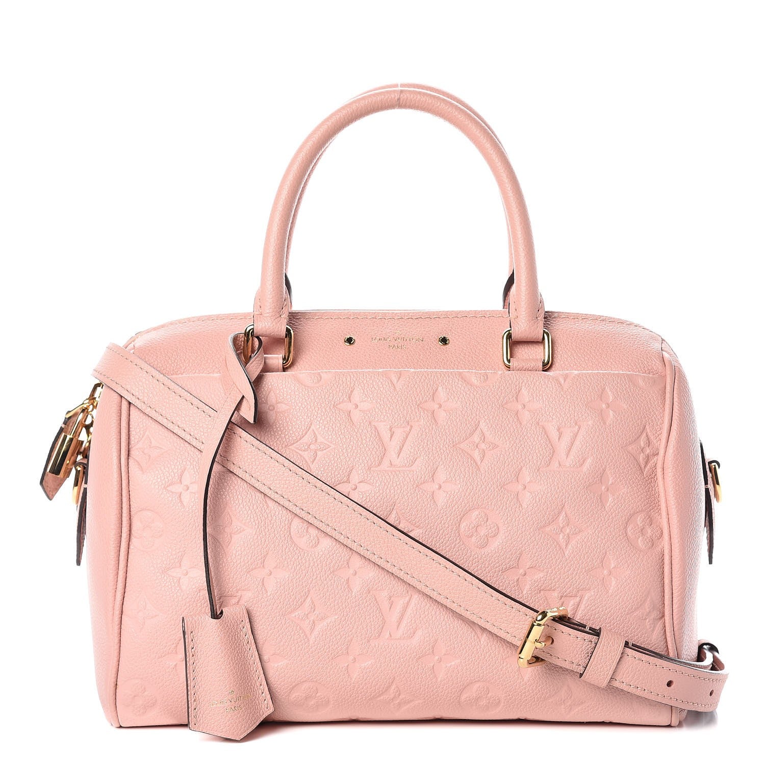 Louis Vuitton Empreinte Speedy Bandouliere 25 NM Rose Poudre 1 of 13