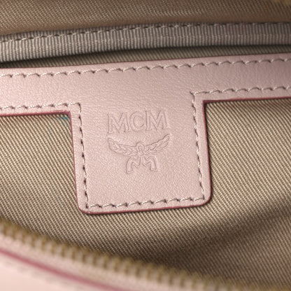 MCM Visetos Small Fusten Belt Bag Powder Pink 5 of 8