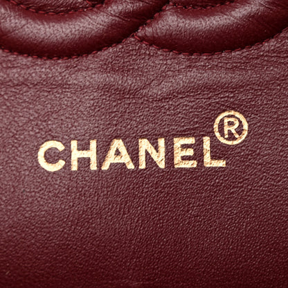 Chanel Lambskin Quilted Medium Double Flap Black 6 of 11