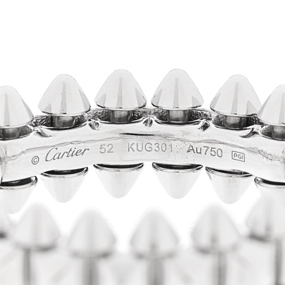 Cartier 18K White Gold SM Clash De Cartier Ring 52 6 4 of 4