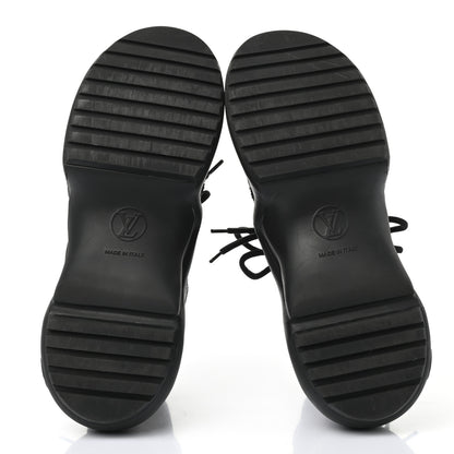Louis Vuitton Calfskin Patent Monogram LV Archlight Sneakers 37 Black 5 of 7
