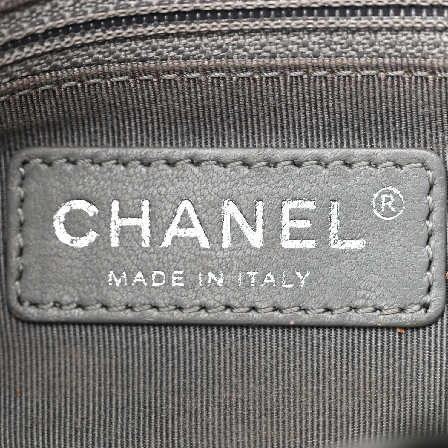 Chanel Caviar Quilted Medium Elastic Flap Black 6 of 16