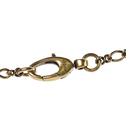 Gucci Metal Lion Head Necklace Gold 6 of 7