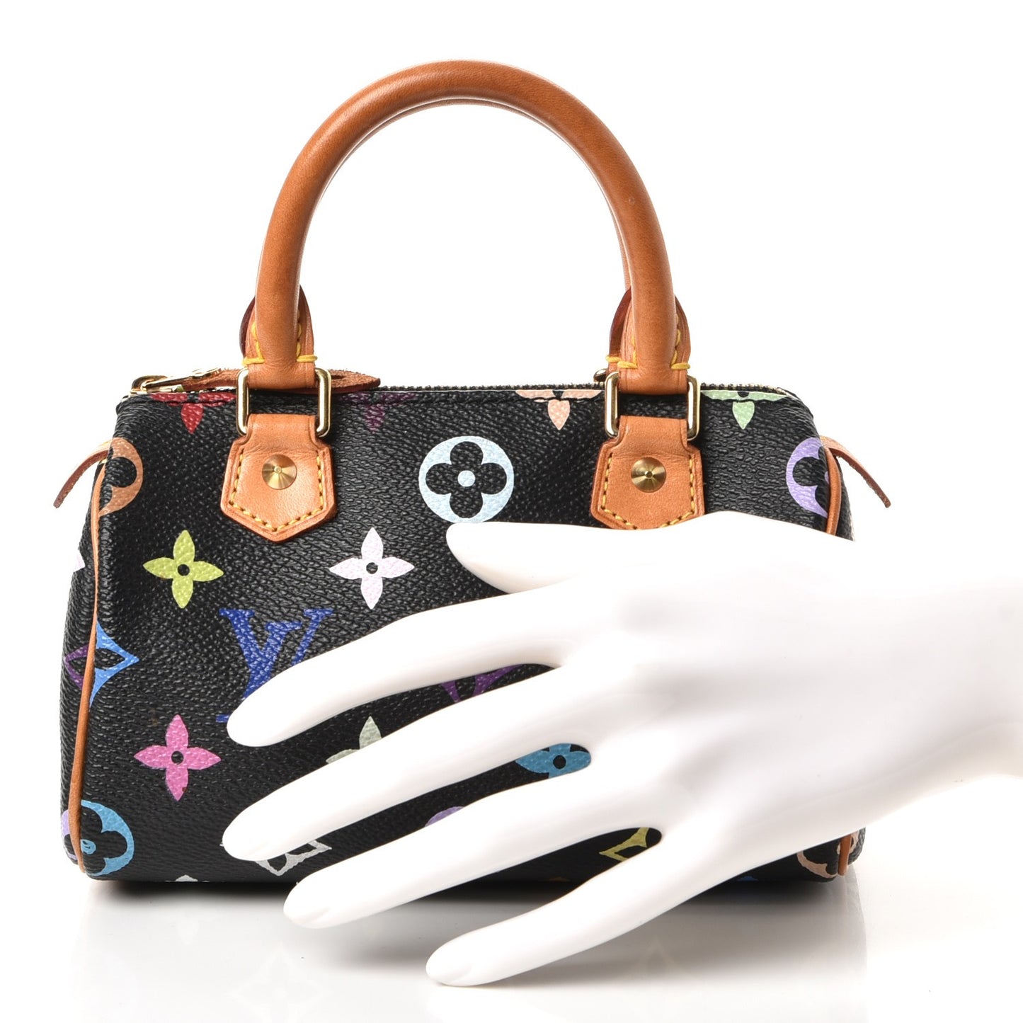 Monogram Multicolor Mini Sac HL Speedy Black