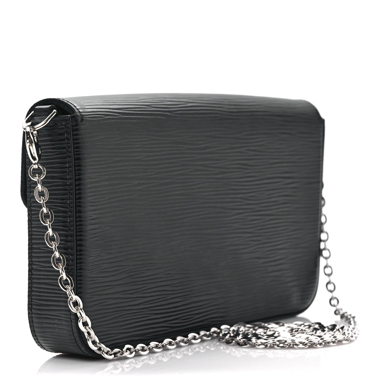 Louis Vuitton Epi Pochette Felicie Black 4 of 9