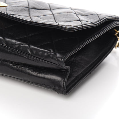 Chanel Lambskin Quilted Medium Single Flap Black 8 of 10