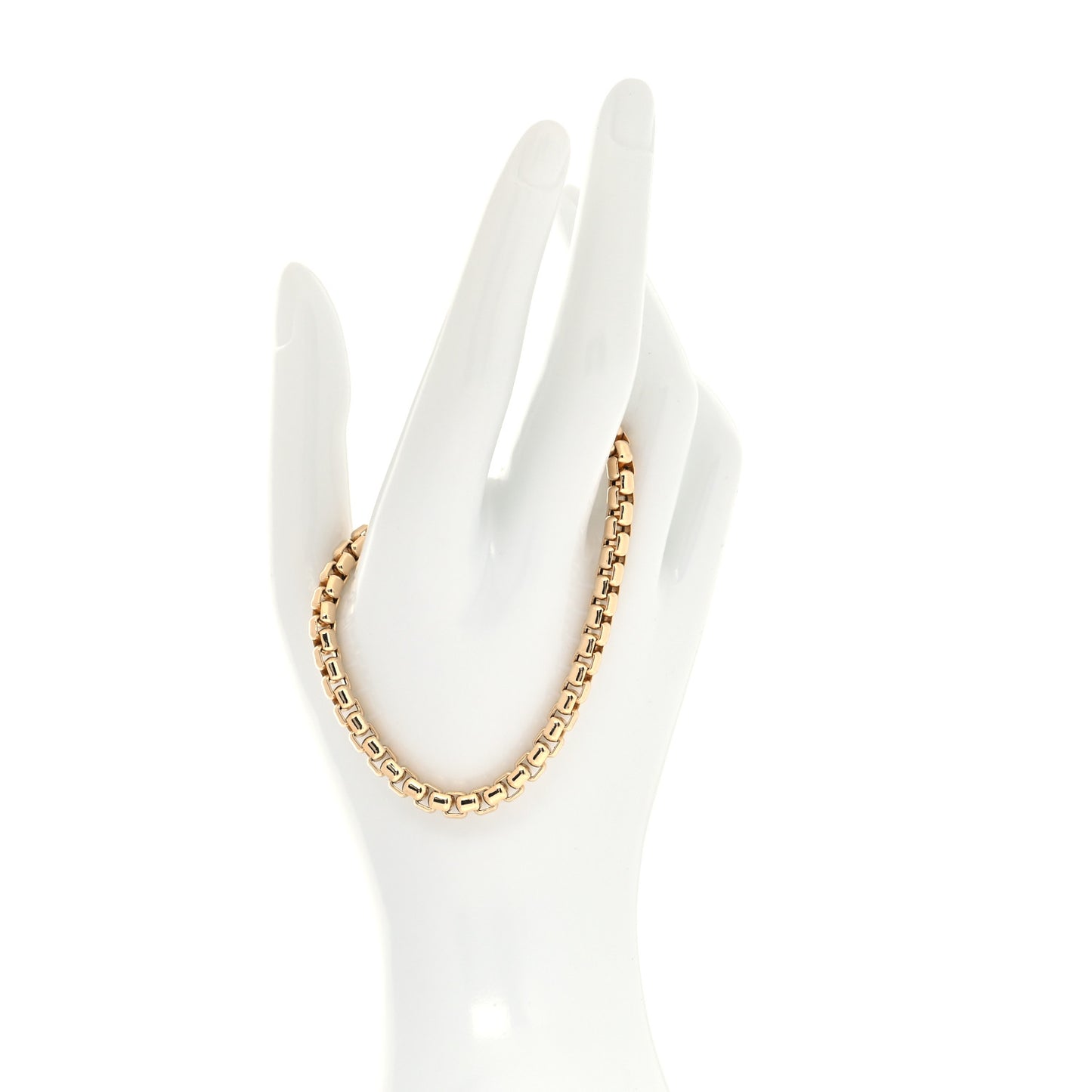 18K Yellow Gold 4mm Bel Aire Chain Bracelet