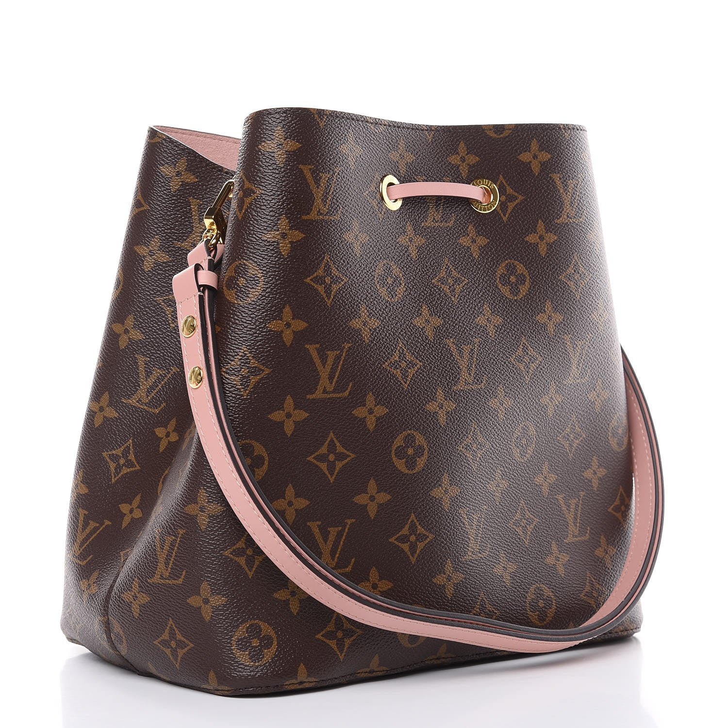 Louis Vuitton Monogram Neonoe MM Rose Poudre 3 of 9