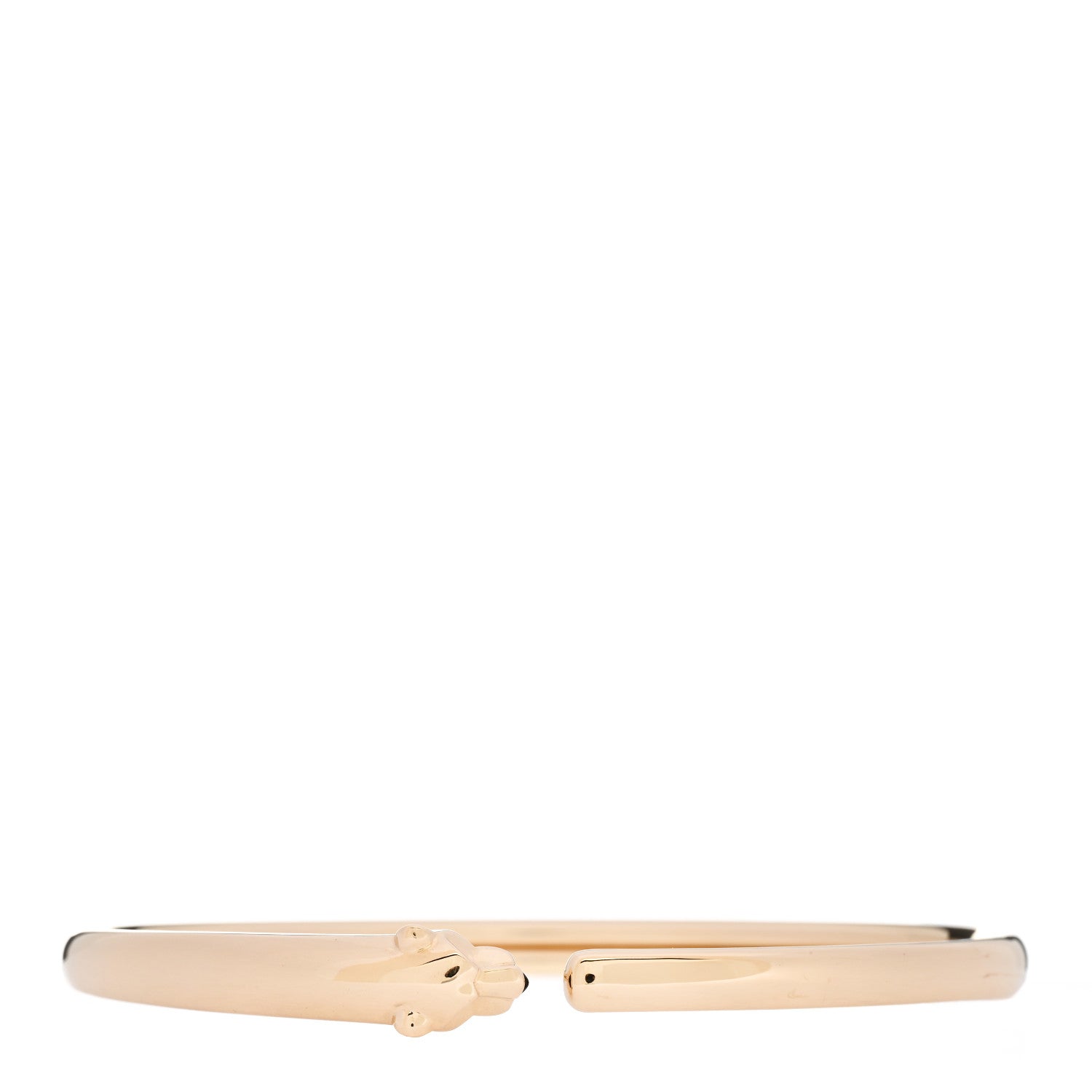 Cartier 18K Yellow Gold Tsavorite Black Onyx Panthere De Cartier Bracelet 2 of 5