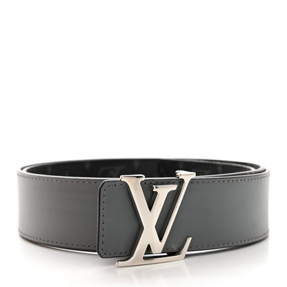 Louis Vuitton Calfskin Monogram Eclipse LV Initiales Reversible Belt 110 44 8 of 9