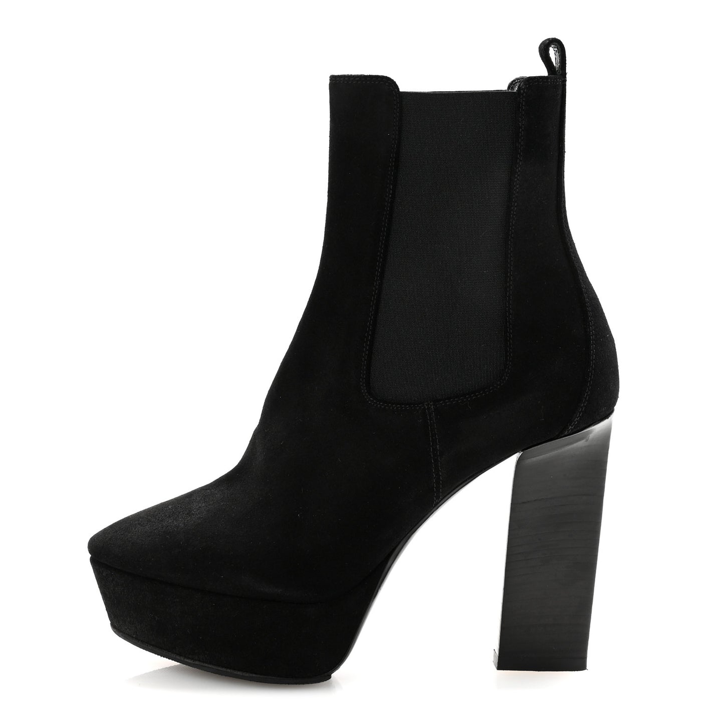 Suede Vika 95 Chelsea Boot 38 Black