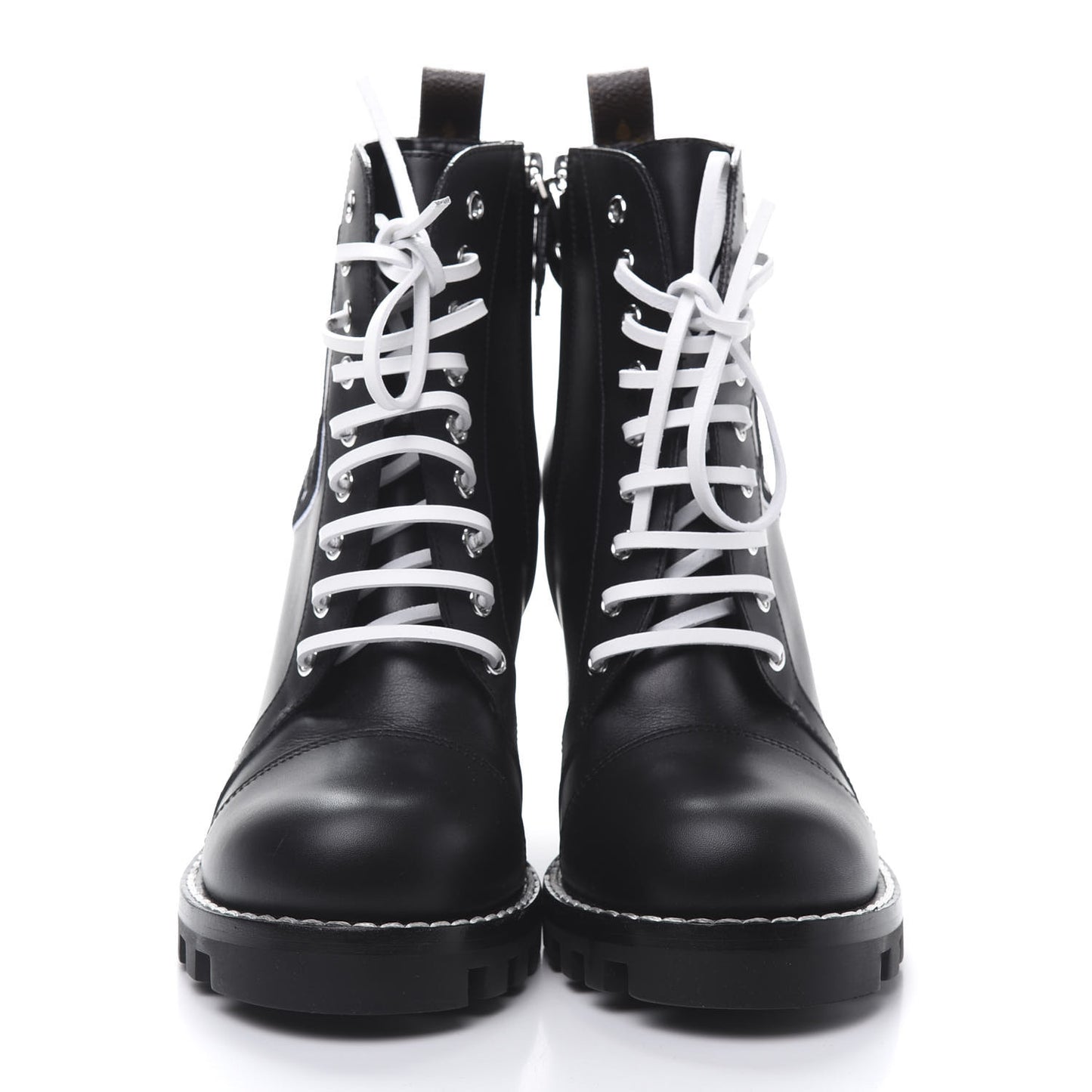 Calfskin Monogram LV Star Trail Ankle Boots 41 Black